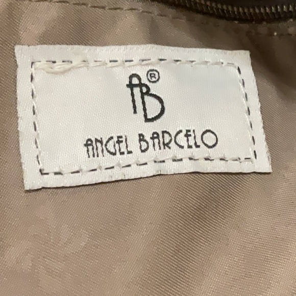 Angel Barcelo Roomy Large Coffee Brown Fashion Hobo Shoulder Handbag NWOT - Picture 13 of 14